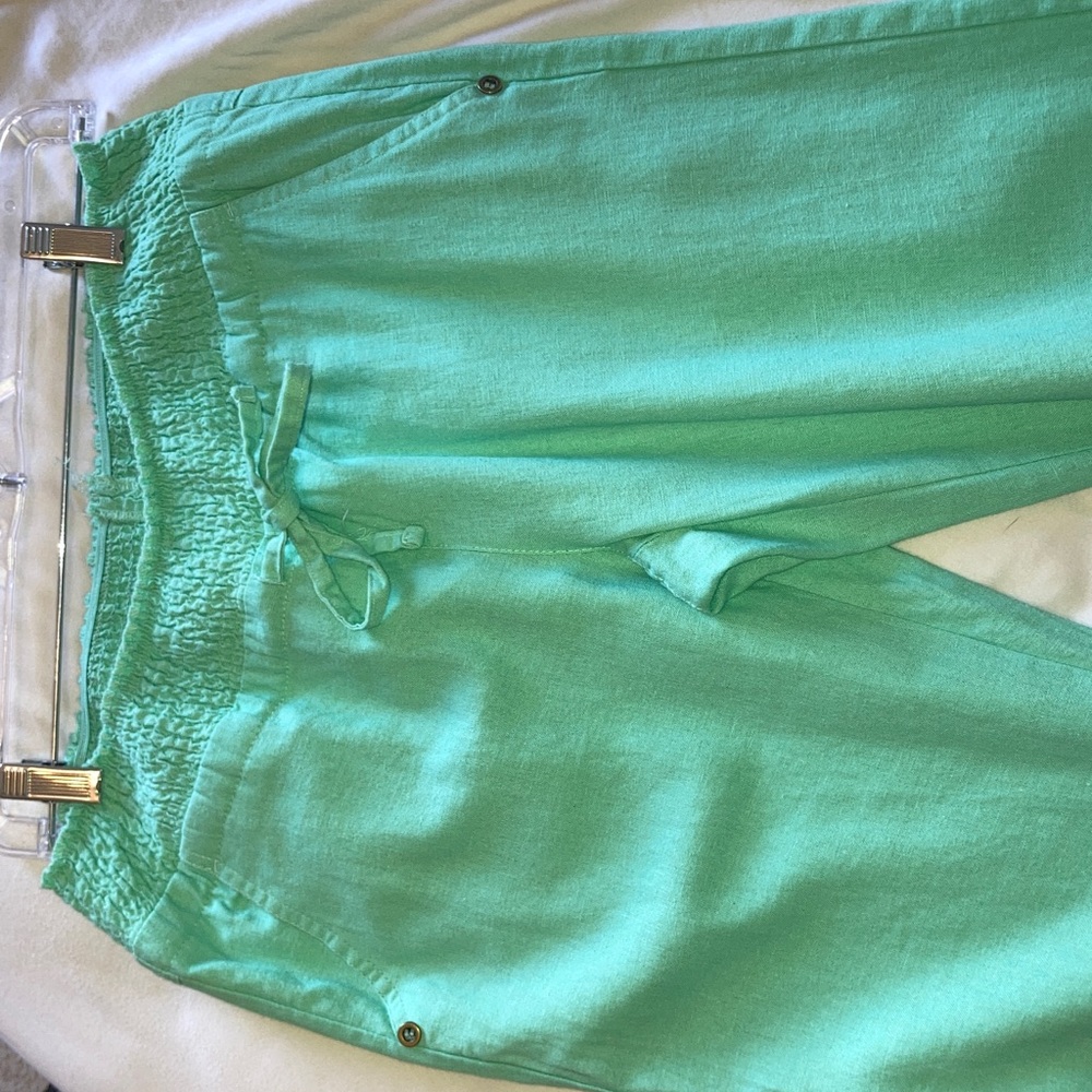 NWT Love Tree Linen Blend Pants - MD - Picture 4 of 7
